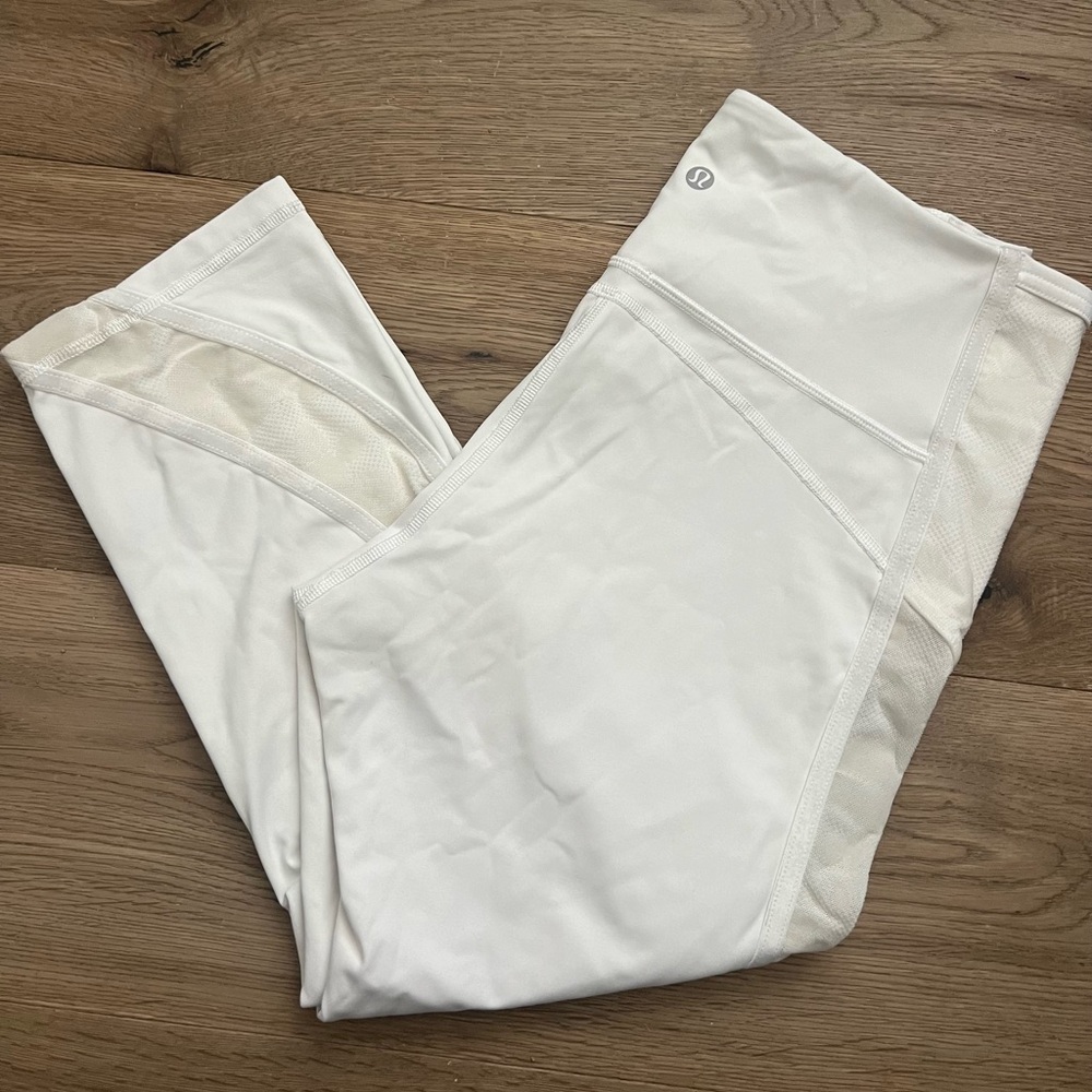 Lululemon Athletica White Leggings